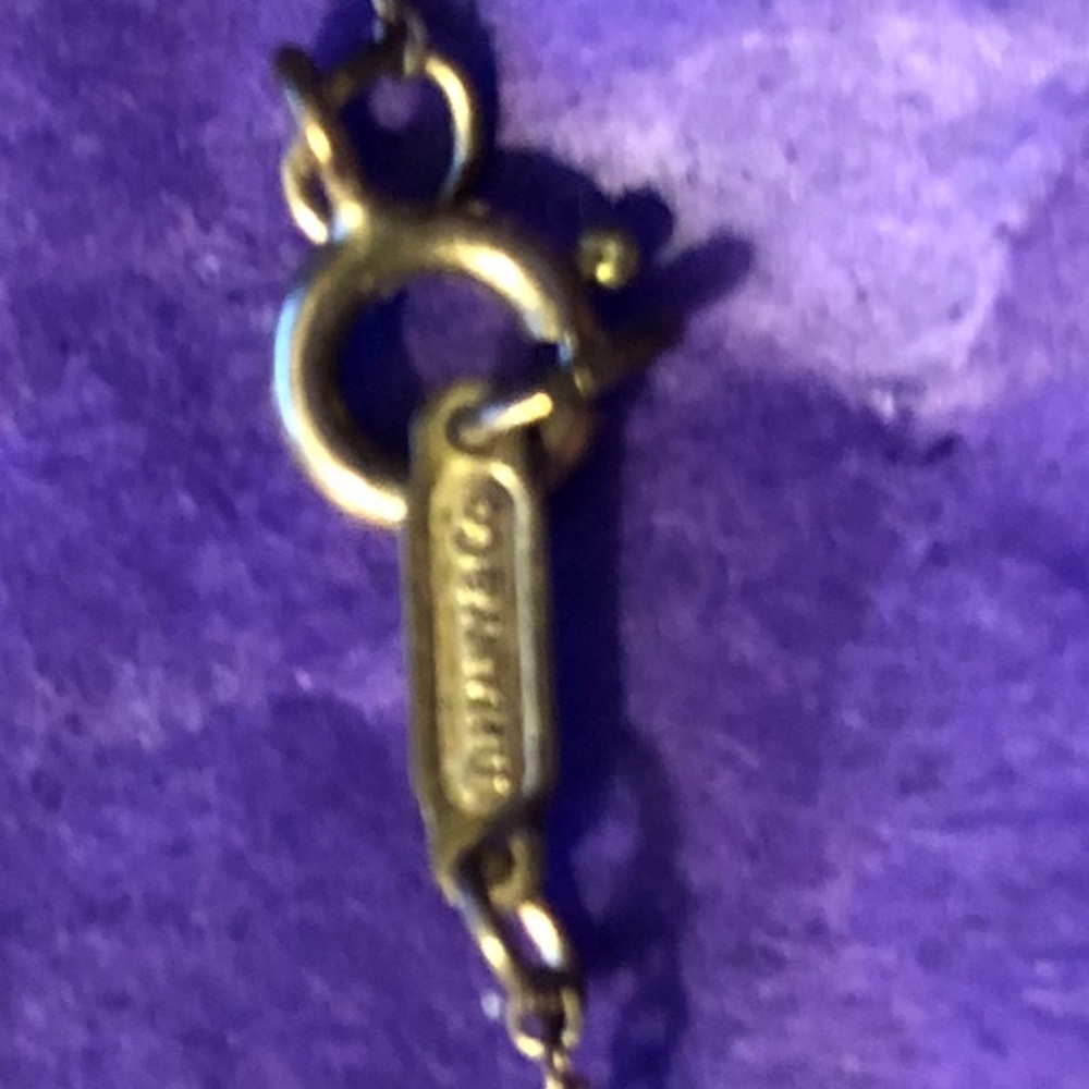 Authentic sterling silver Tiffany key necklace - Picture 6 of 7